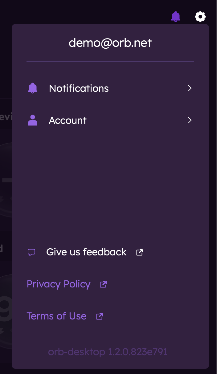 Orb Account
